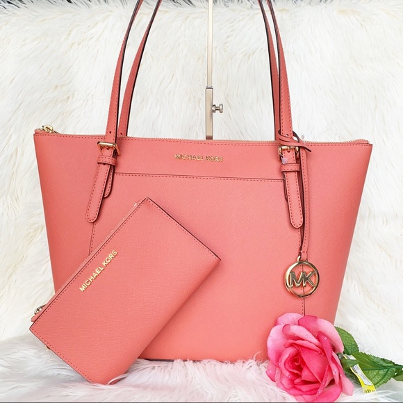 Michael Kors Handbags - Michael Kors Ciara Tote N Double Zip Phone Wallet